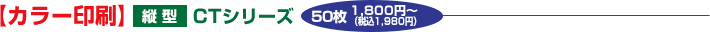 【カラー印刷】横型CTシリーズ
